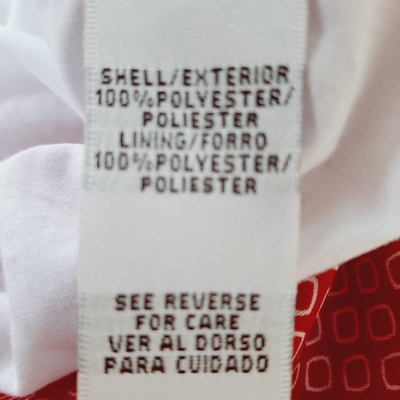 Karin Stevens Womens Bubble Dress Size 8 Red Geometric Print Sweetheart Neckline - Picture 8 of 10